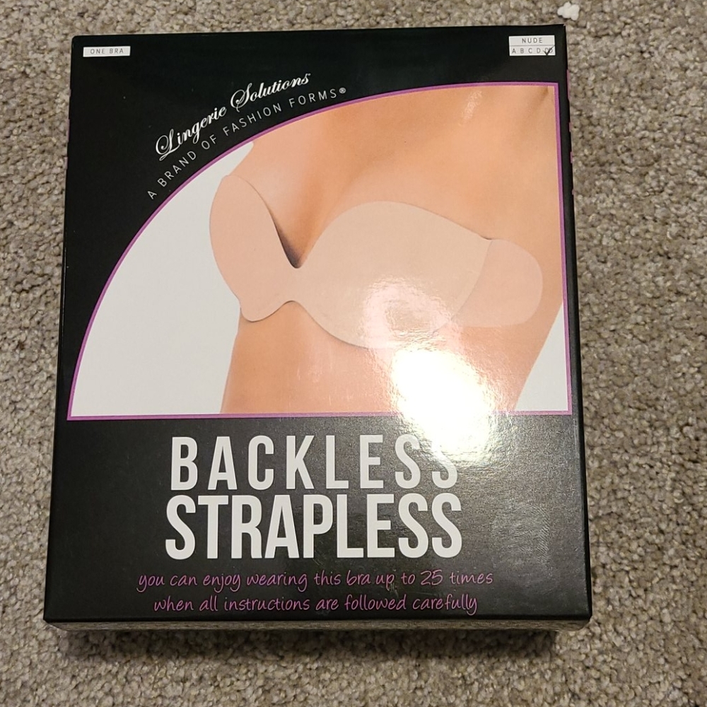 Backless Strapless Bra